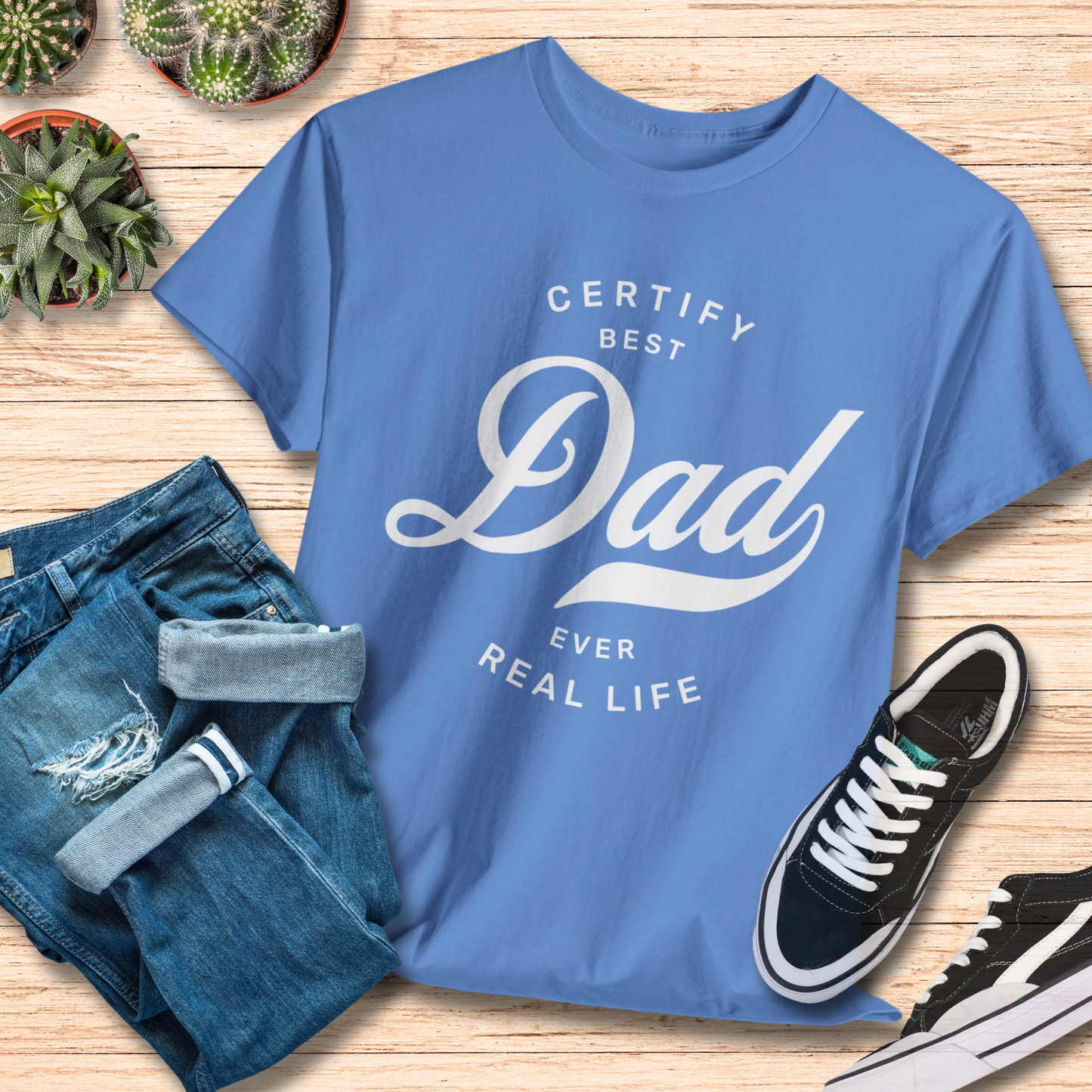 Best Certify Best Dad T-Shirt / Perfect Gift for Dads