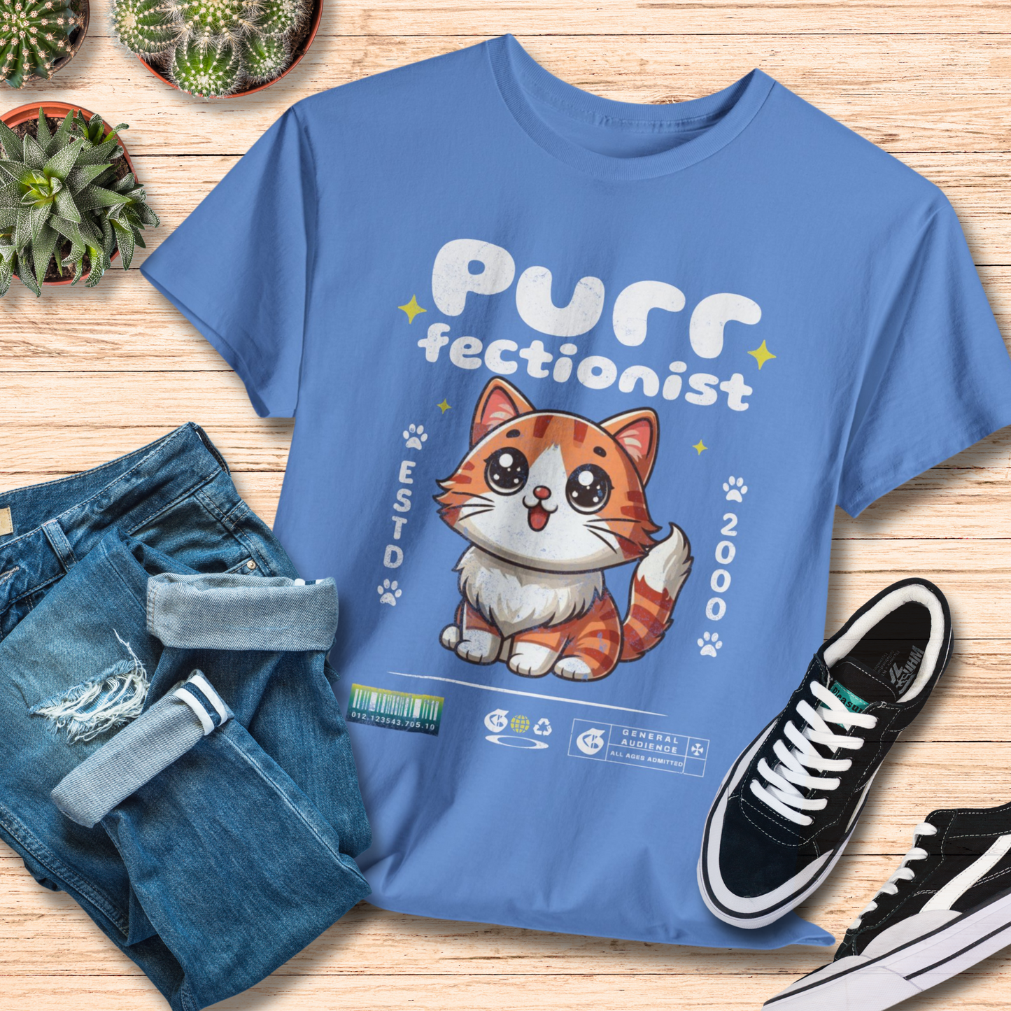 Funny Cat Mom Shirt / Cat Purrfectionist Tee for Cat Lovers