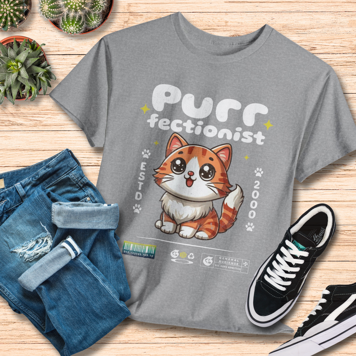 Funny Cat Mom Shirt / Cat Purrfectionist Tee for Cat Lovers