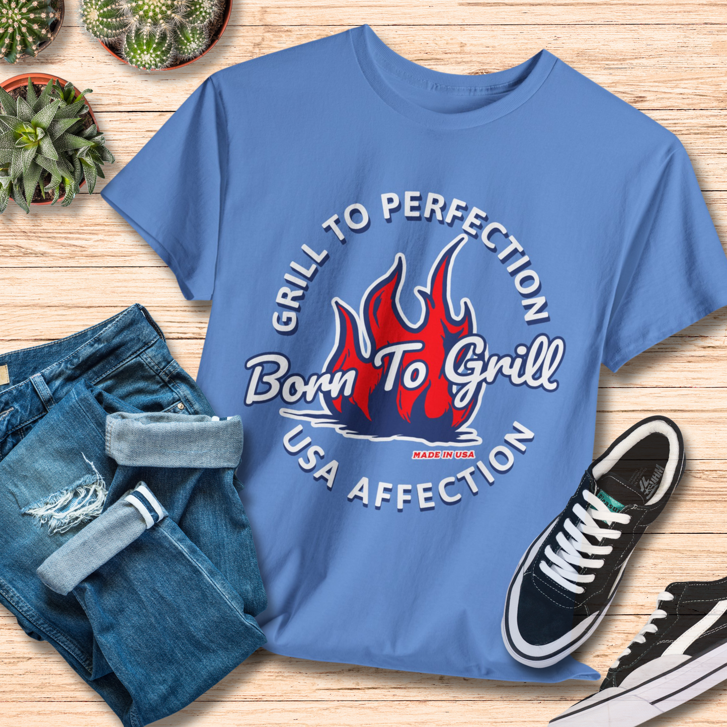 Born to Grill T-Shirt / Perfect BBQ Grilling Shirt