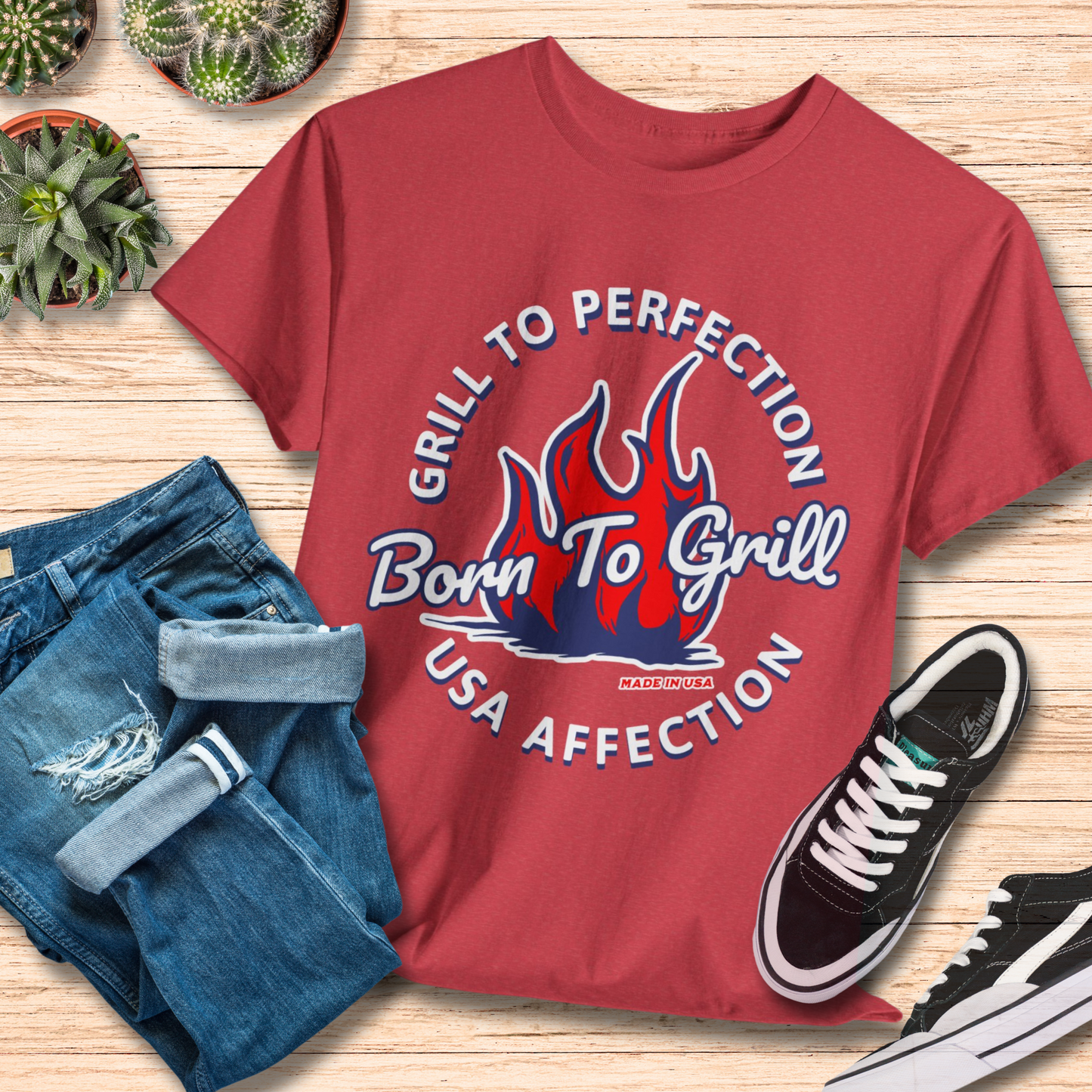 Born to Grill T-Shirt / Perfect BBQ Grilling Shirt