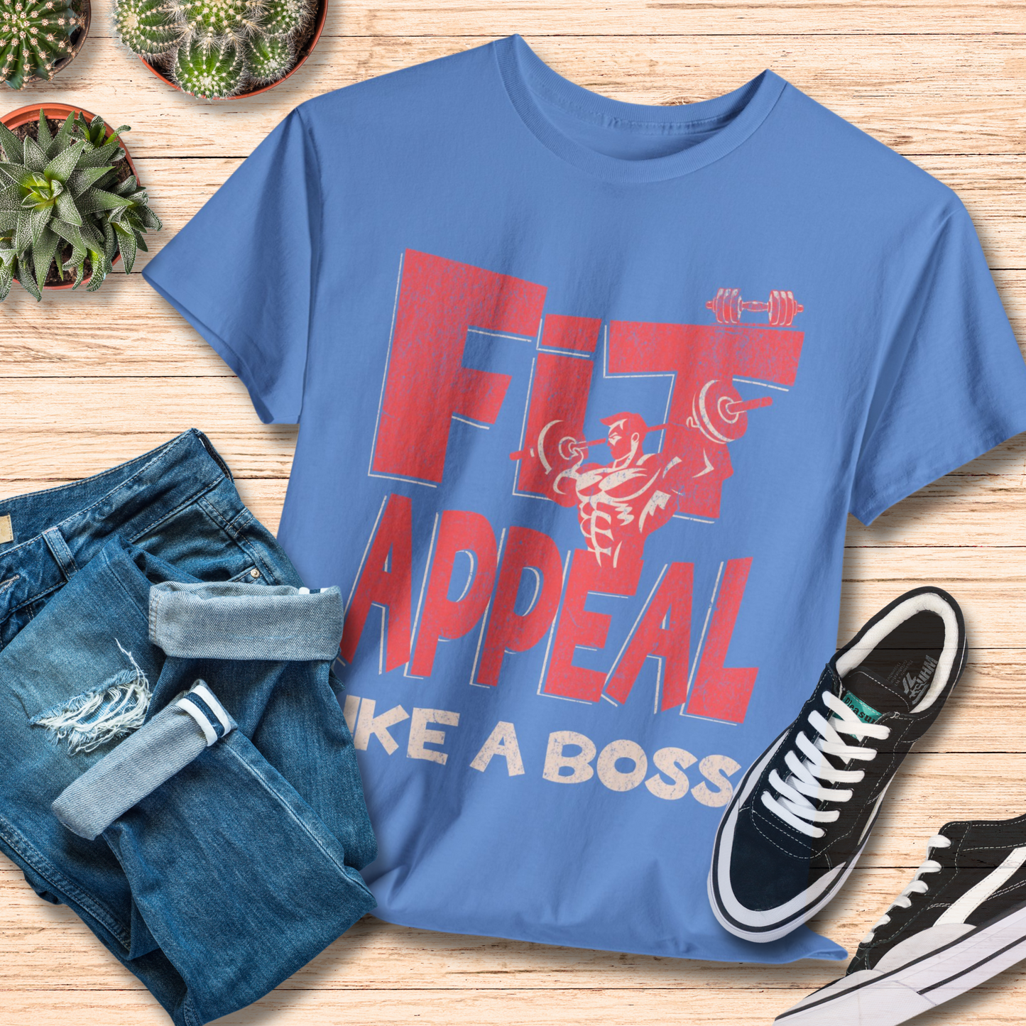 Boss Up with Fit Appeal Shirt / Stylish Fitness T-Shirt