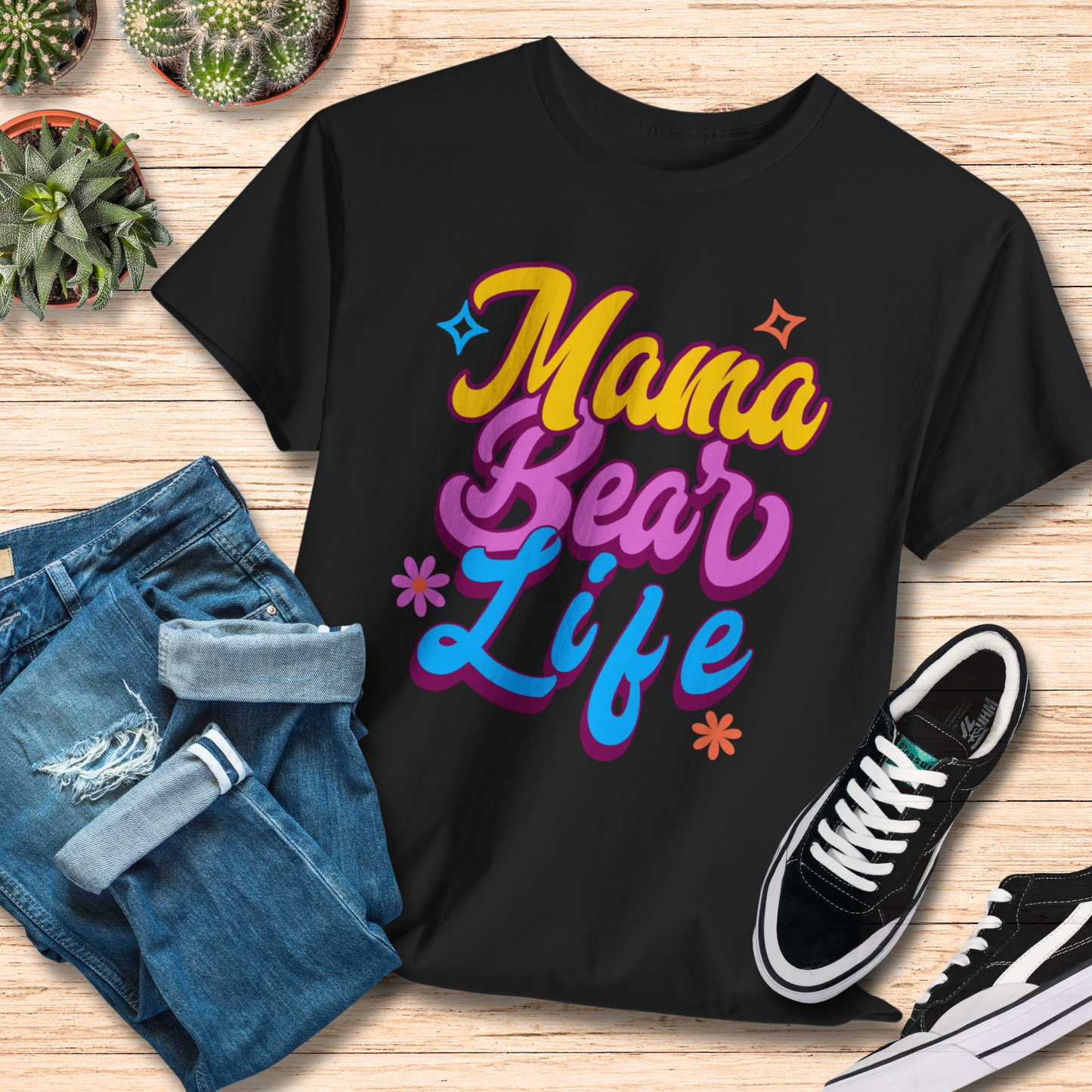 Mama Bear Life T-Shirt / Motherhood Pride Tee