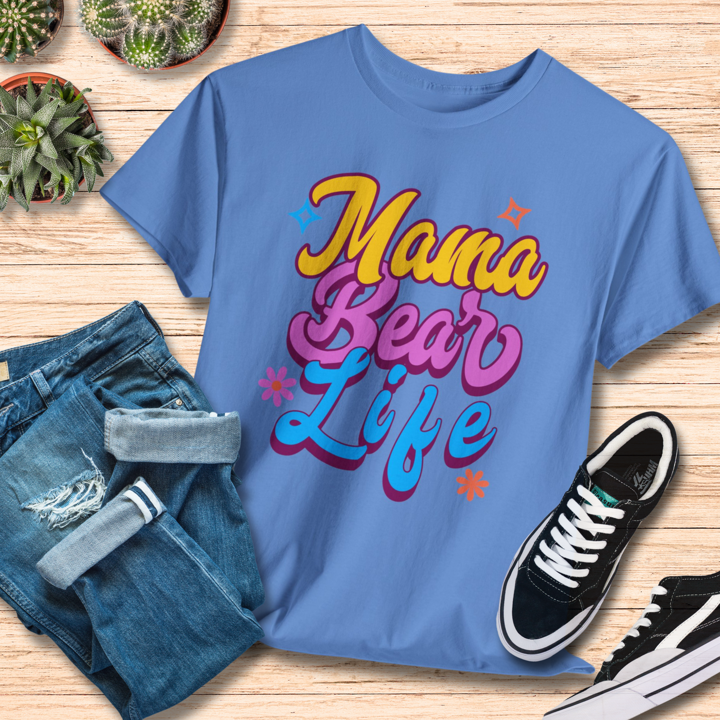 Mama Bear Life T-Shirt / Motherhood Pride Tee