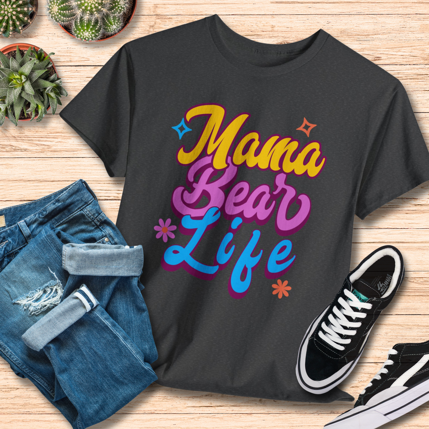 Mama Bear Life T-Shirt / Motherhood Pride Tee