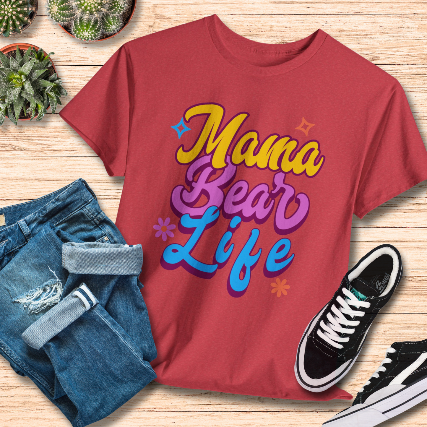 Mama Bear Life T-Shirt / Motherhood Pride Tee