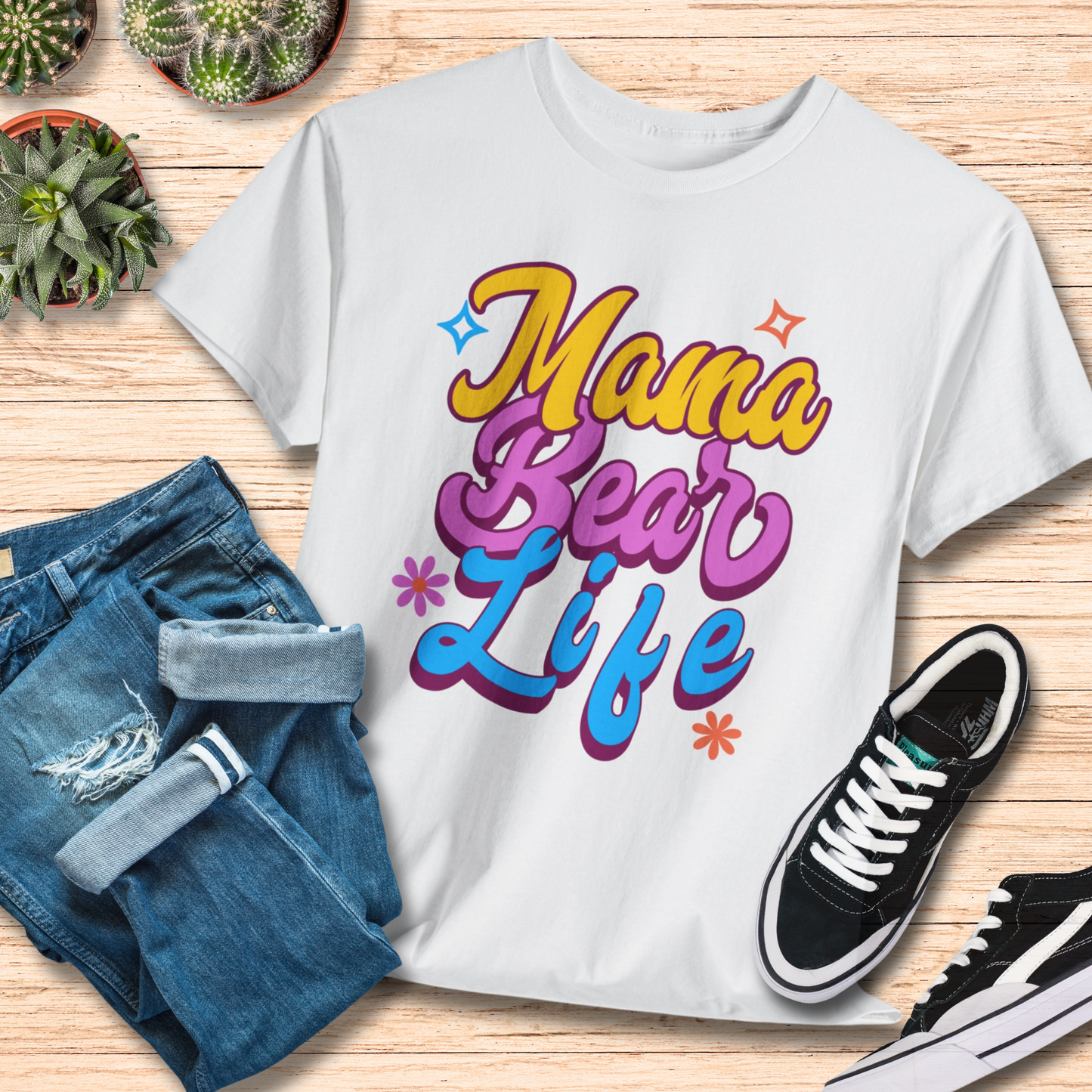 Mama Bear Life T-Shirt / Motherhood Pride Tee