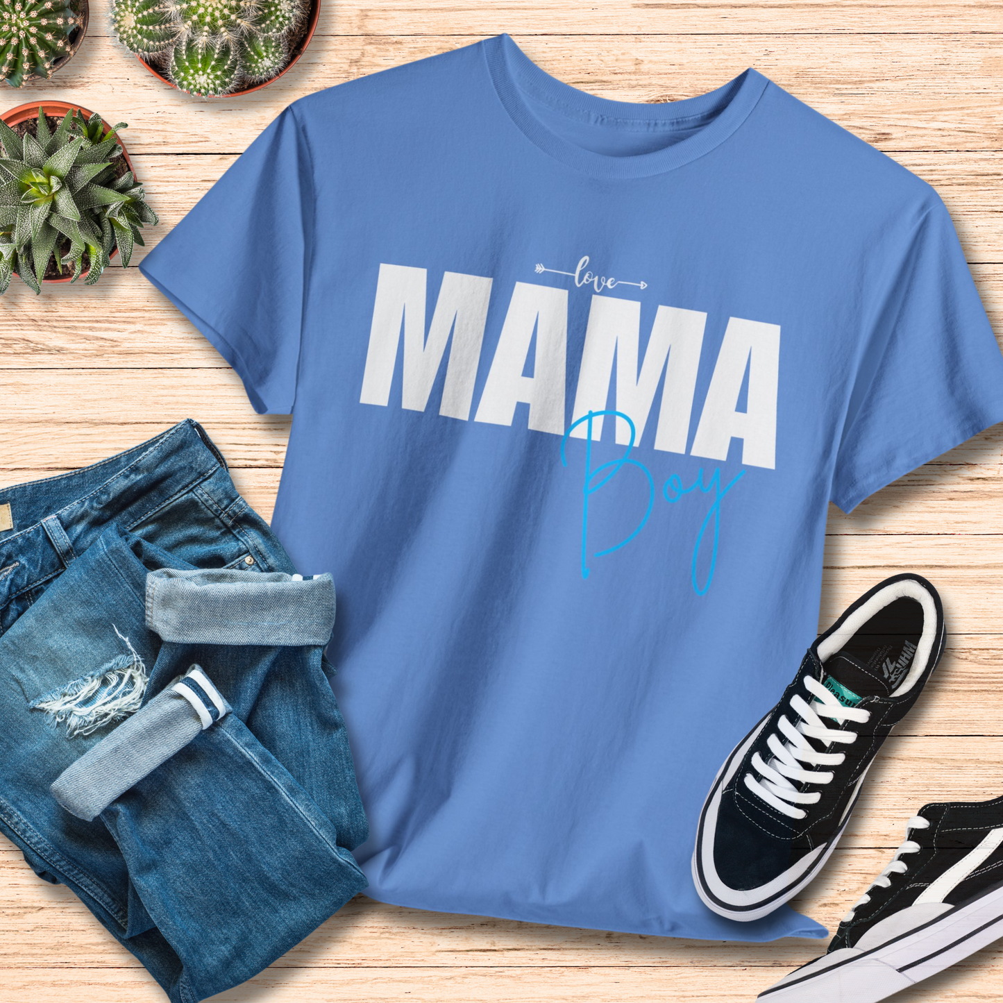 Mama Boy T-Shirt / Proud Mom of Boys Tee