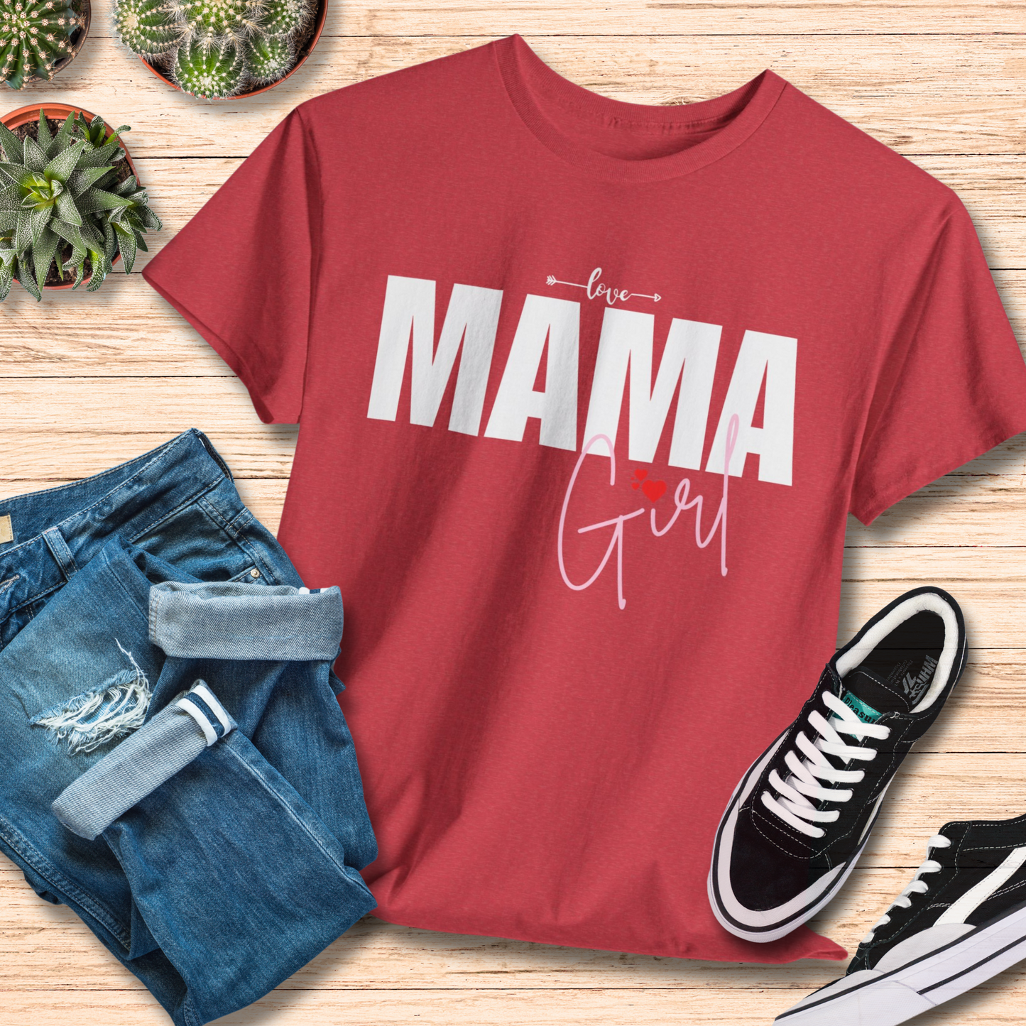 Mama Girl T-Shirt / Proud Mom of Girls Tee