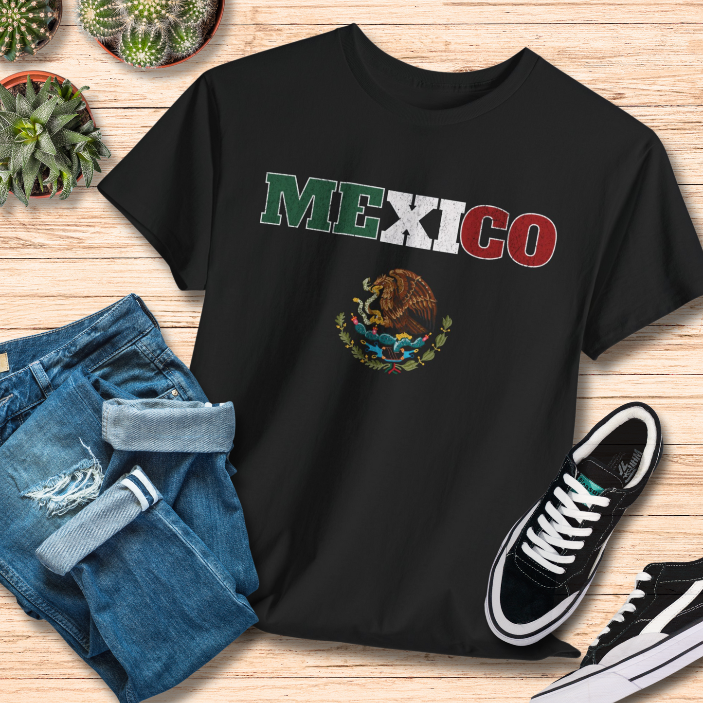 Mexican Seal Eagle T-Shirt / Proud Mexican Heritage Tee