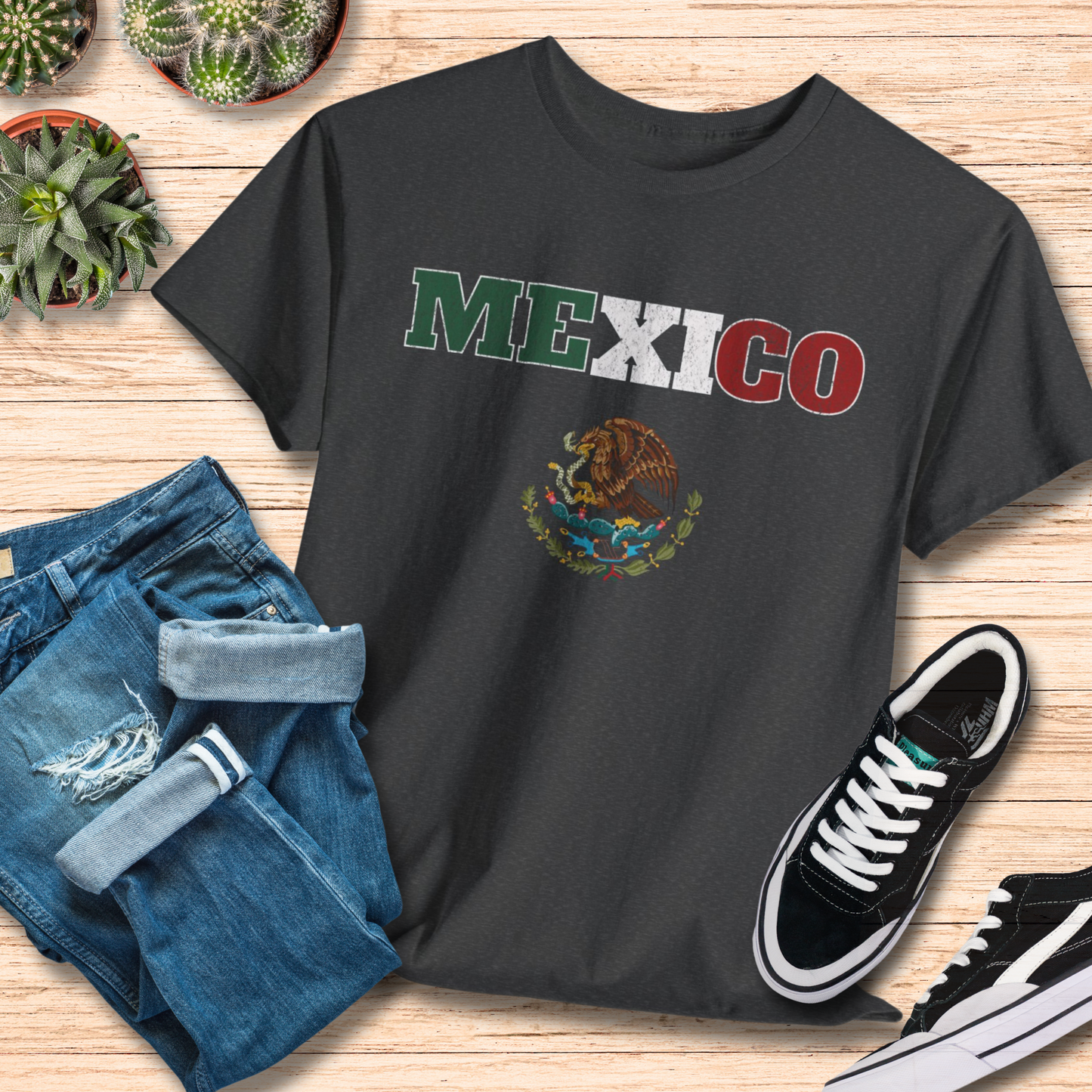 Mexican Seal Eagle T-Shirt / Proud Mexican Heritage Tee