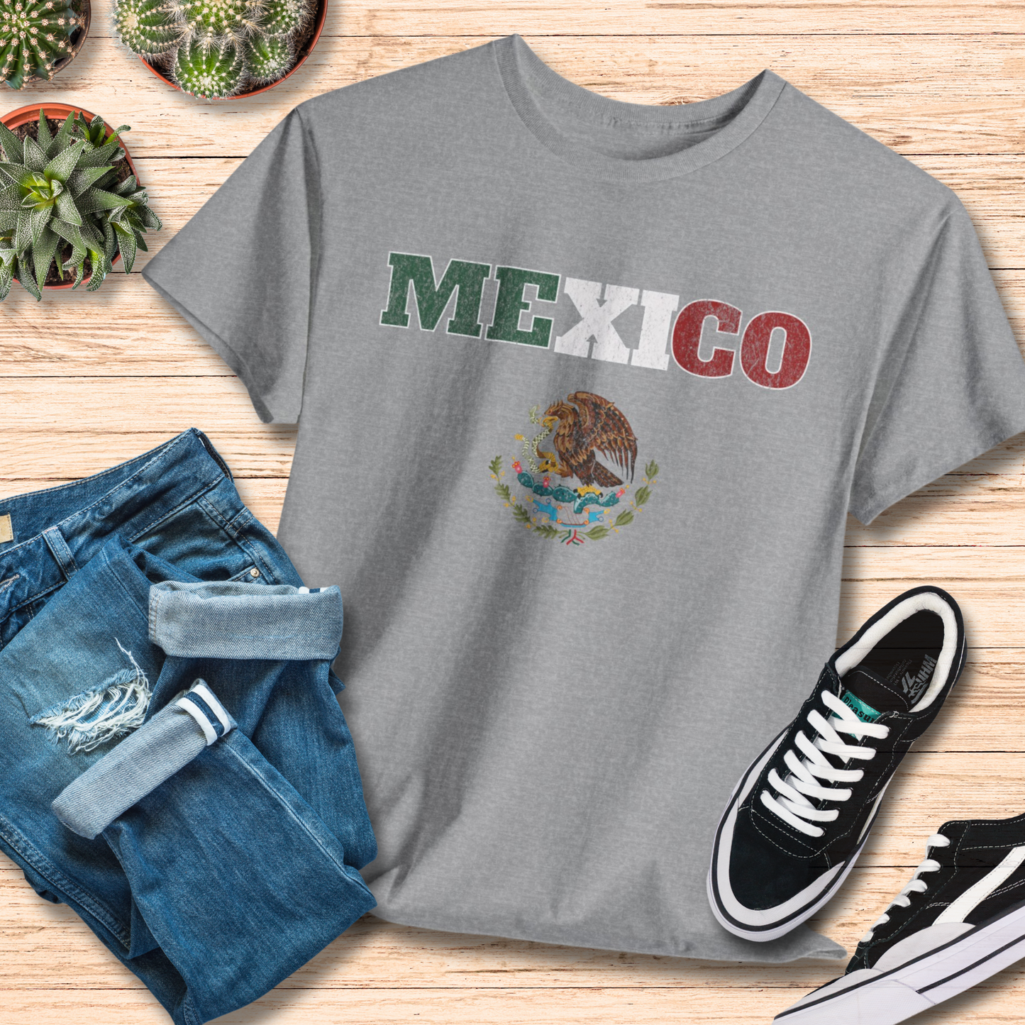 Mexican Seal Eagle T-Shirt / Proud Mexican Heritage Tee